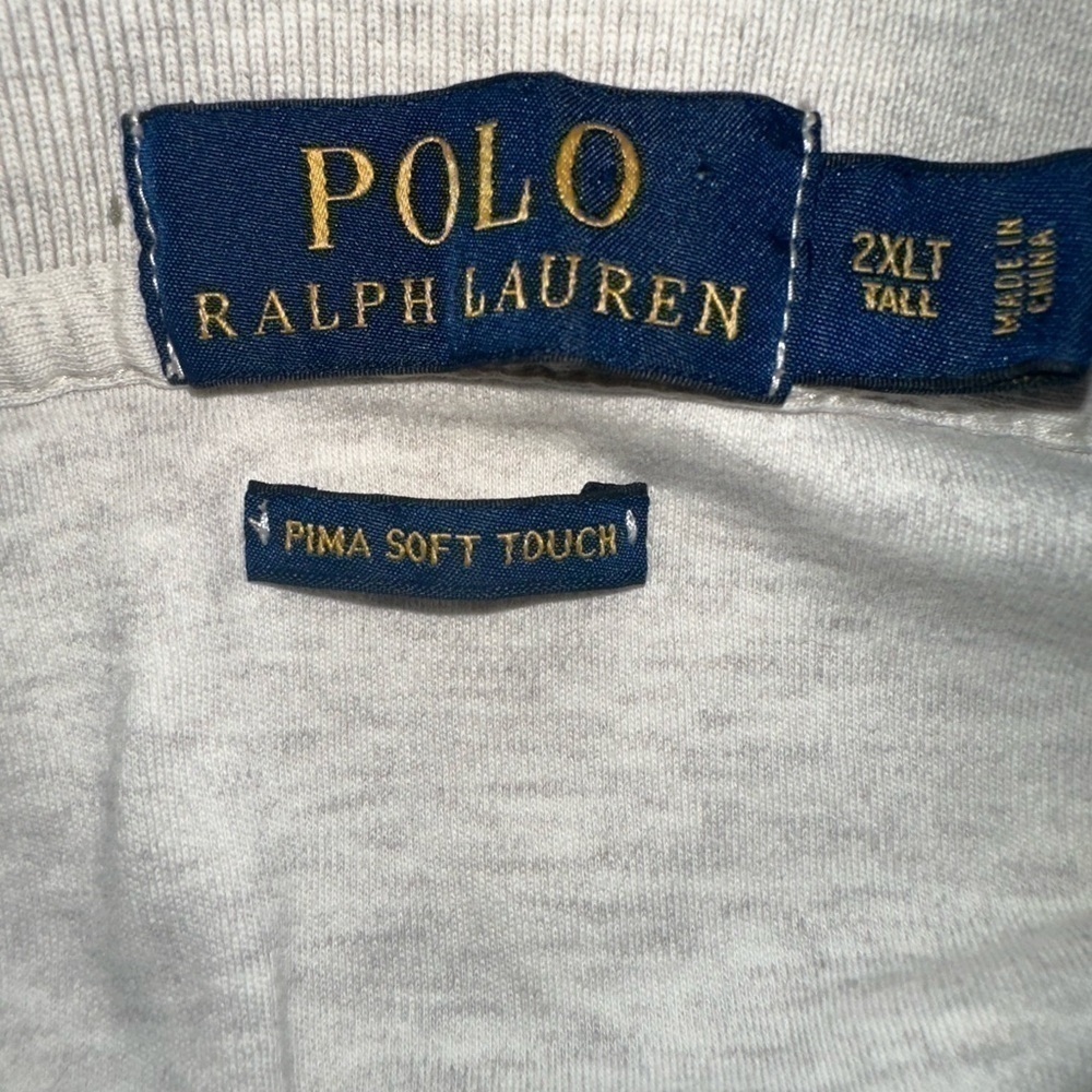 Men’s pre own as is Ralph Lauren polo shirt size XXL tall 2XLT - Picture 2 of 4